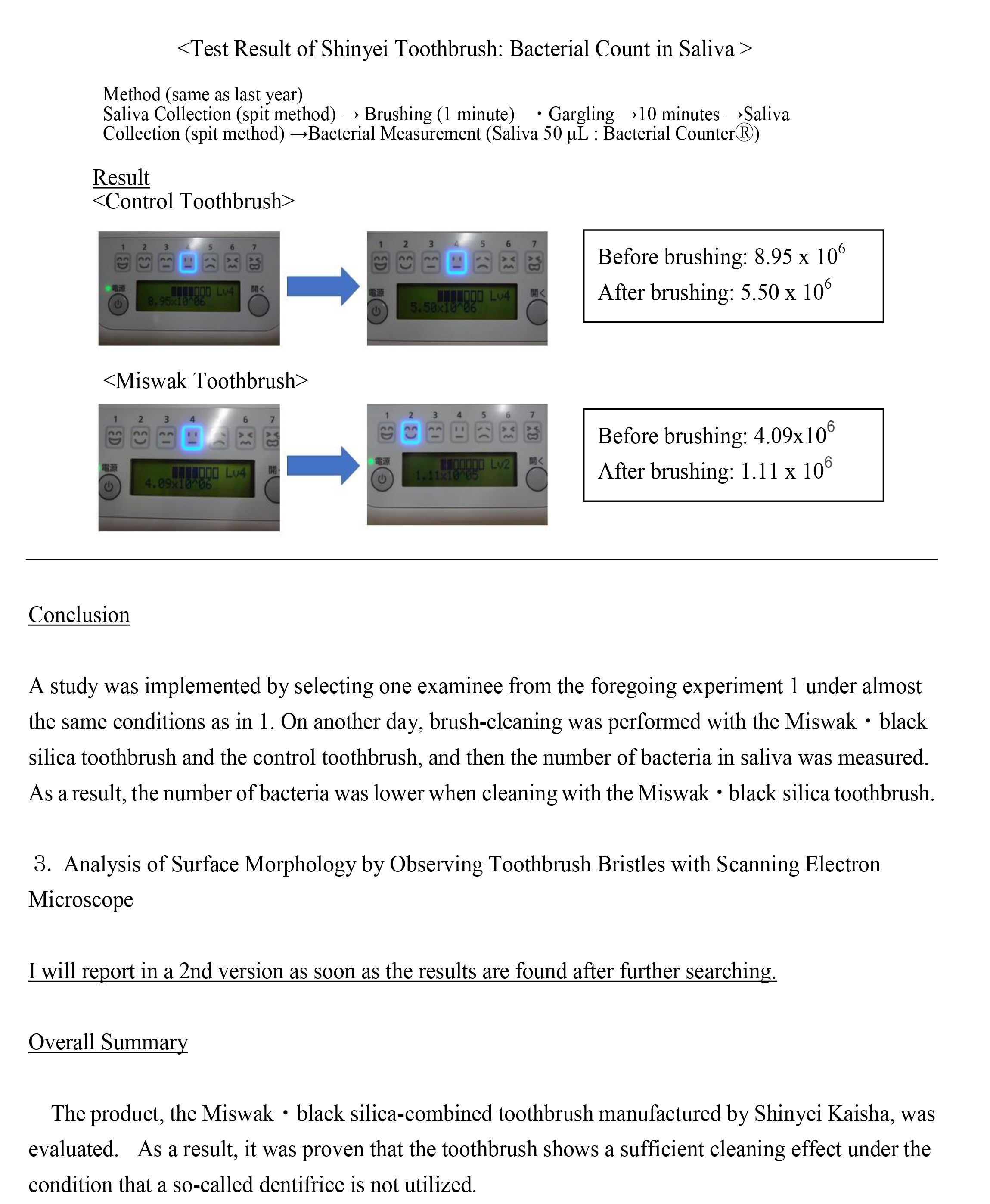 Smart Miswak tandenborstel met zwart silica poeder